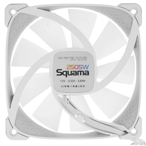 Вентилятор Geometric Future Squama 2505W Single Pack белый, 1F2505W112001