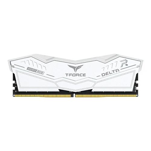 Оперативная память Team Group 64Gb 6000MHz T-FORCE DELTA RGB White, KIT 2*32Gb, FF4D564G6000HC38GDC01