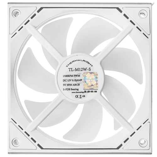 Вентилятор Thermalright TL-M12W-S белый, TRTLM12WS
