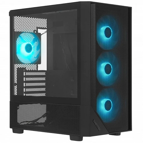 Корпус XASTRA A401M 4ARGB-V2 черный, Mini-Tower