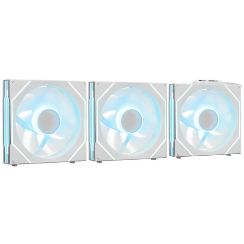 Комплект реверсных вентиляторов LIAN LI UNI FAN SL-INF WIRELESS 120 Reversed Blade белый, G99.12RSLIN1W3W.R0