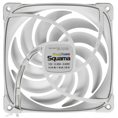 Комплект реверсных вентиляторов Geometric Future Squama 2503RW-14 белый, 1F2503R314100