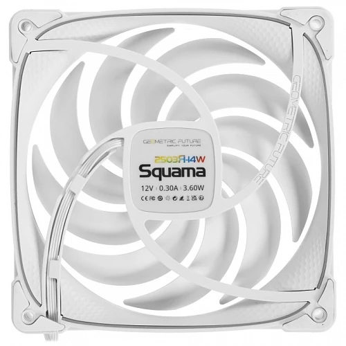Реверсный вентилятор Geometric Future Squama 2503RW-14 белый, 1F2503R114100