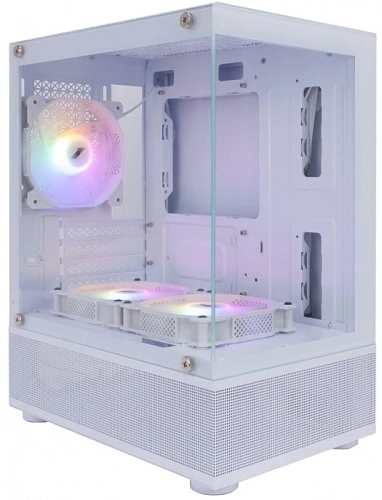 Корпус 1STPLAYER MIKU Mi2-A белый, Mini-Tower