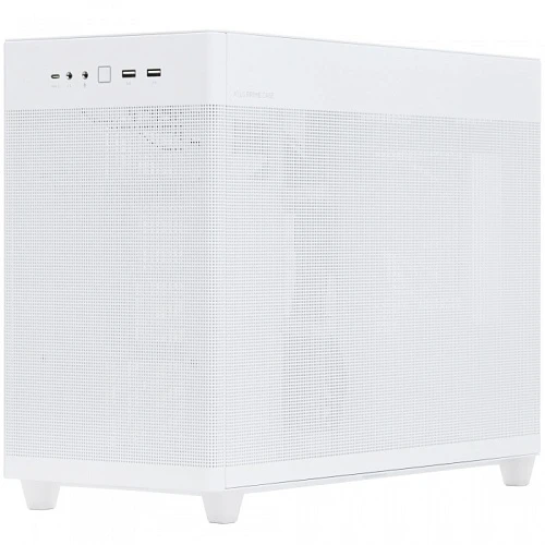Корпус ASUS ​Prime AP201 TG белый, Mini-Tower