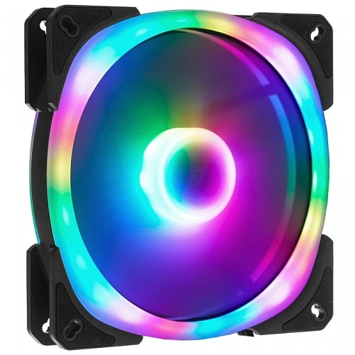 Вентилятор Powercase M21 черный, M21-14 ARGB