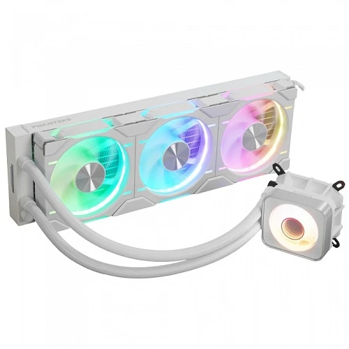 Система охлаждения Phanteks Glacier One 360D30 X2 белая, PH-GO360D30_DWT02