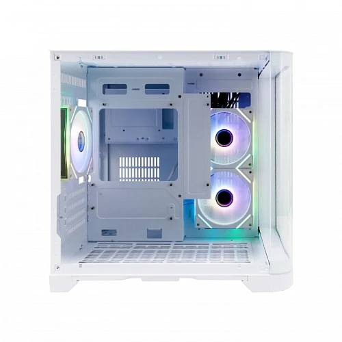 Корпус 1STPLAYER UVIEW UV5 ARGB белый, Mini-Tower