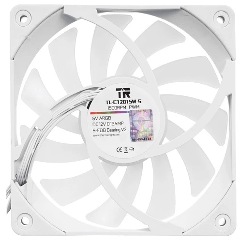 Вентилятор Thermalright TL-C12015W-S белый, TRTLC12015WS