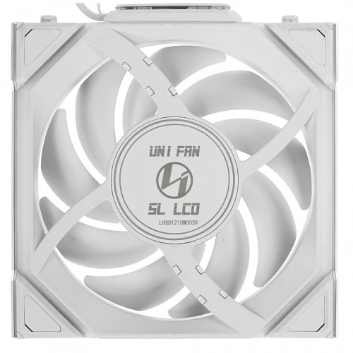 Комплект реверсных вентиляторов LIAN LI UNI FAN SL WIRELESS LCD 120 Reverse Blade белый, G99.12RSLLCD1W3W.R0