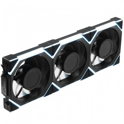 Комплект реверсных вентиляторов LIAN LI UNI FAN SL WIRELESS 120 Reverse Blade черный, G99.12RSLLCD1W3B.R0