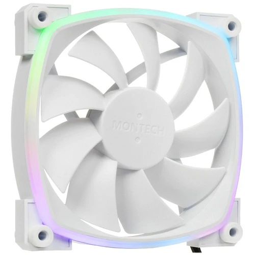 Вентилятор Montech AX 120 PWM белый, AX120W