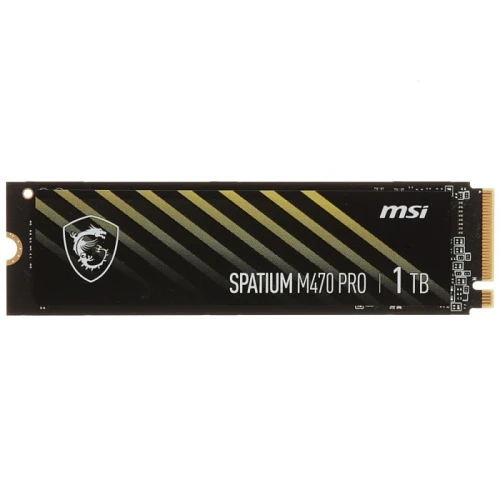 SSD накопитель MSI SPATIUM M470 PRO 1Tb M.2 NVMe, S78-440L0J0-P83