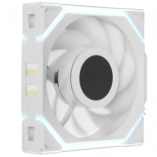 Реверсный вентилятор LIAN LI UNI FAN SL WIRELESS LCD 120 Reverse Blade белый, G99.12RSLLCD1W1W.R0
