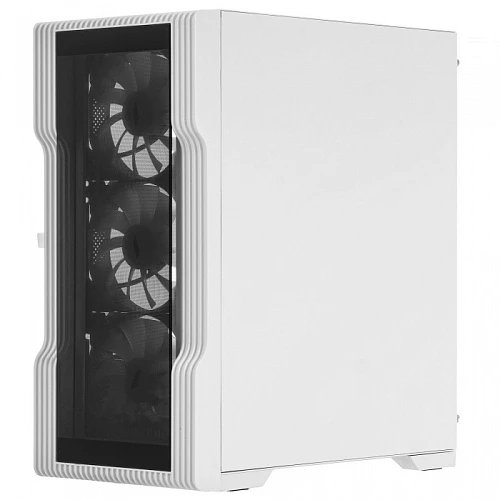 Корпус 1STPLAYER TRILOBITE T3-G белый, Mini-Tower