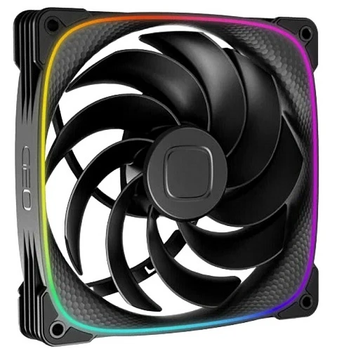 Вентилятор Geometric Future Squama 2503B Single Pack черный, 1F2503B112001