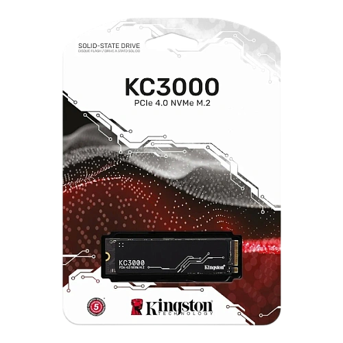 SSD накопитель Kingston KC3000 1Tb M.2 NVMe, SKC3000S/1024G