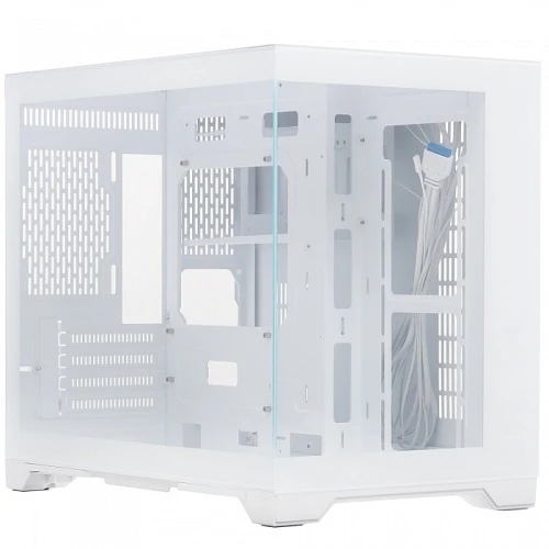 Корпус 1STPLAYER MEGAVIEW MV6-TP белый, Mini-Tower