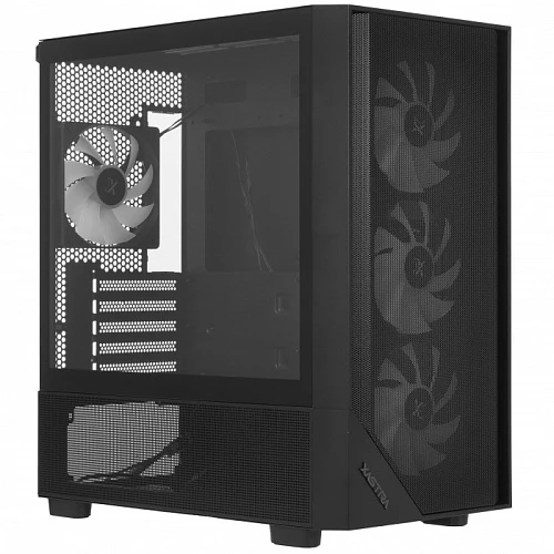 Корпус XASTRA A401M 4ARGB-V2 черный, Mini-Tower