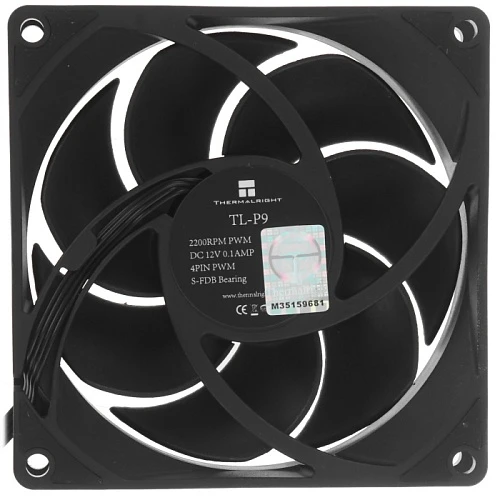 Вентилятор Thermalright TL-P9 черный